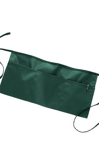 Q-Tees Q2115 - Waist Apron with 3 Compartment Pouch