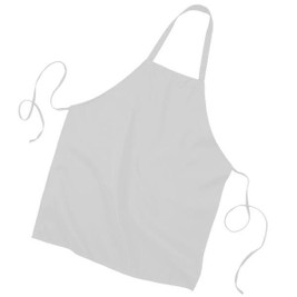 Q-Tees Q4010 - Durable No-Pocket Polyester Chef Apron