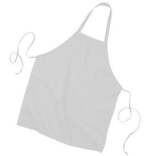 Q-Tees Q4010 - Durable No-Pocket Polyester Chef Apron