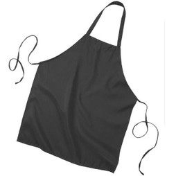 Q-Tees Q4010 - Durable No-Pocket Polyester Chef Apron