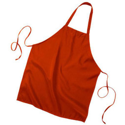Q-Tees Q4010 - Durable No-Pocket Polyester Chef Apron