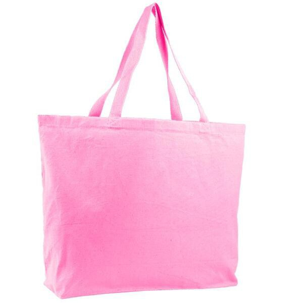 Q-Tees Q600 - Canvas Jumbo Tote Bag