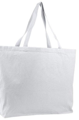 Q-Tees Q600 - Canvas Jumbo Tote Bag