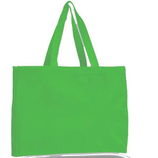 Q-Tees Q750 - Canvas Gusset Tote Bag
