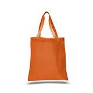 Q-Tees Q800 - Durable Canvas Tote with Reinforced Handles