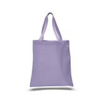 Q-Tees Q800 - Durable Canvas Tote with Reinforced Handles