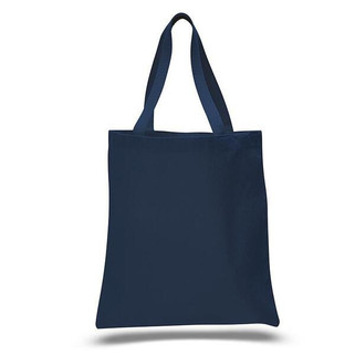 Q-Tees Q800 - Durable Canvas Tote with Reinforced Handles