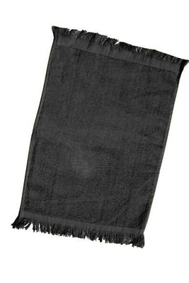 Q-Tees T100 - Toalla de manos con flecos