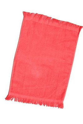 Q-Tees T100 - Fingertip Towel Fringed