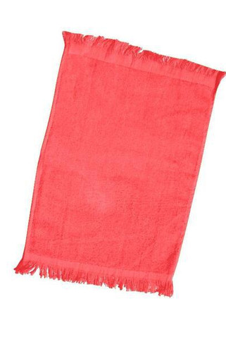 Q-Tees T100 - Fingertip Towel Fringed