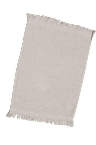 Q-Tees T100 - Toalla de manos con flecos