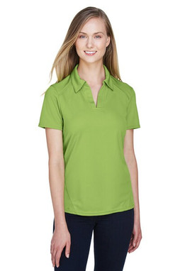 North End Sport Red 78632 - Polo en polyester recyclé à piqûre performante