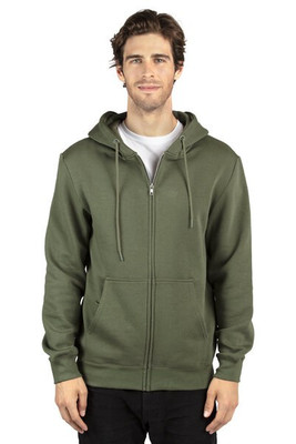 Threadfast 320Z - Unisex Ultimate Fleece Full-Zip Hooded Sweatshirt