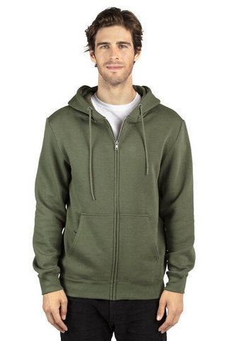 Threadfast 320Z - Unisex Ultimate Fleece Full-Zip Hooded Sweatshirt