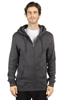 Threadfast 320Z - Unisex Ultimate Fleece Full-Zip Hooded Sweatshirt