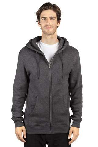 Threadfast 320Z - Unisex Ultimate Fleece Full-Zip Hooded Sweatshirt