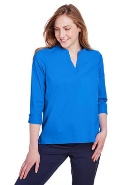 Devon & Jones DG542W - Chemise Tunique extensible Crown Lux Performance pour femme