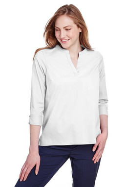 Devon & Jones DG542W - Chemise Tunique extensible Crown Lux Performance pour femme