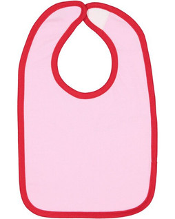 Rabbit Skins RS1004 - Bavoir à bordures contrastées pour bébé