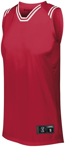 Holloway 224376 - Ladies Retro Basketball Jersey