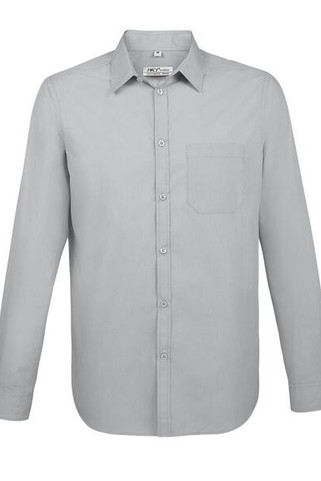 SOLS 02922 - Baltimore Fit Long Sleeve Poplin Men’S Shirt