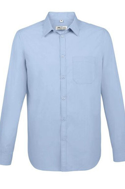 SOLS 02922 - Baltimore Fit Heren Poplin Blouse Met Lange Mouwen