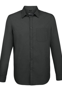 SOLS 02922 - Baltimore Fit Heren Poplin Blouse Met Lange Mouwen