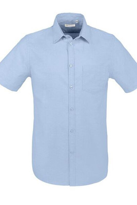 SOL'S 02921 - Brisbane Fit Heren Oxford Blouse Met Korte Mouwen