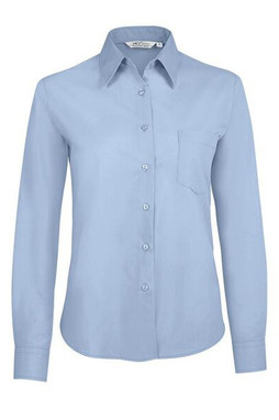 SOLS 16060 - Damen Popeline Bluse Langarm Executive