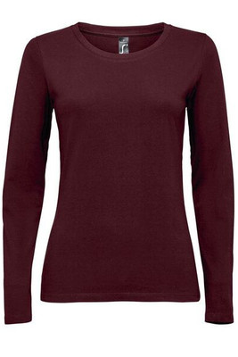 SOL'S 11425 - Women's Round Collar Long Sleeve T-Shirt Majestic