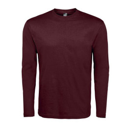 SOL'S 11420 - MONARCH Men's Round Neck Long Sleeve T Shirt