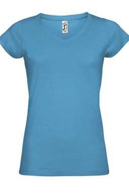 SOLS 11388 - MOON Womens V Neck T Shirt