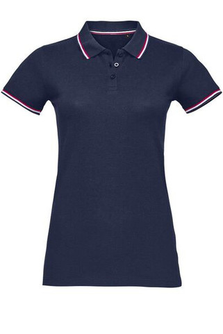 polo femme manches courtes