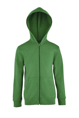 SOL'S 02092 - Stone Kids Sweatshirt Com Fecho E Capuz