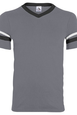 Augusta Sportswear 360 - Remera jersey con mangas con rayas