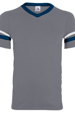Augusta Sportswear 360 - Remera jersey con mangas con rayas