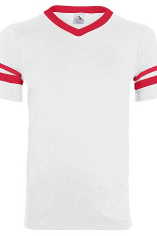 Augusta Sportswear 360 - Remera jersey con mangas con rayas