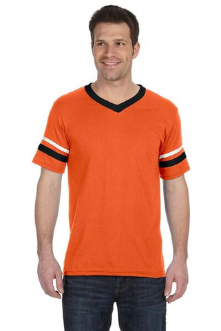 Augusta Sportswear 360 - Remera jersey con mangas con rayas