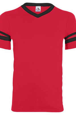 Augusta Sportswear 360 - Remera jersey con mangas con rayas