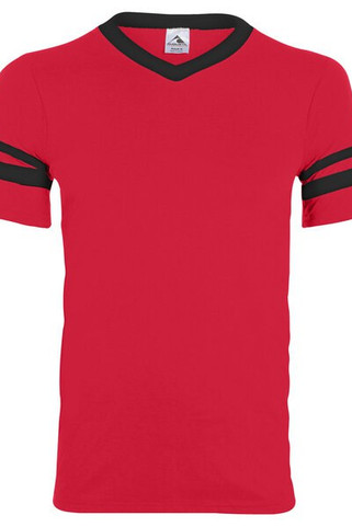 Augusta Sportswear 360 - Remera jersey con mangas con rayas