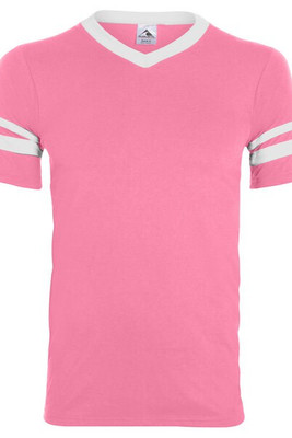 Augusta Sportswear 360 - Remera jersey con mangas con rayas