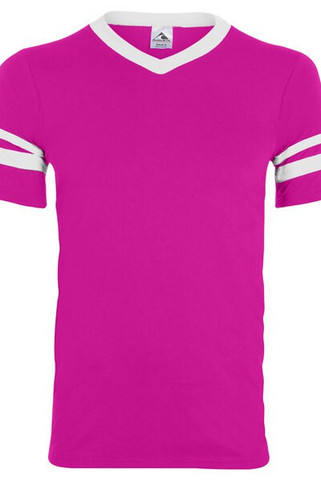 Augusta Sportswear 360 - Remera jersey con mangas con rayas
