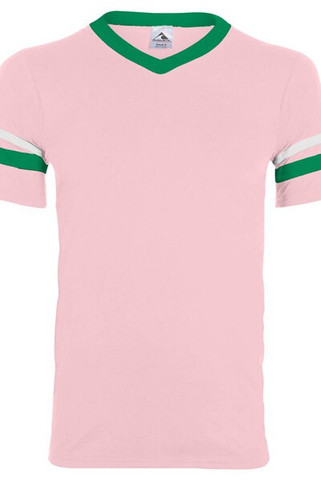 Augusta Sportswear 360 - Remera jersey con mangas con rayas