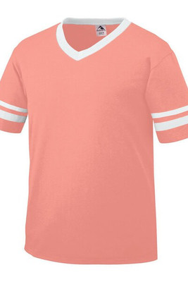 Augusta Sportswear 360 - Remera jersey con mangas con rayas