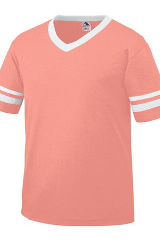 Augusta Sportswear 360 - Remera jersey con mangas con rayas