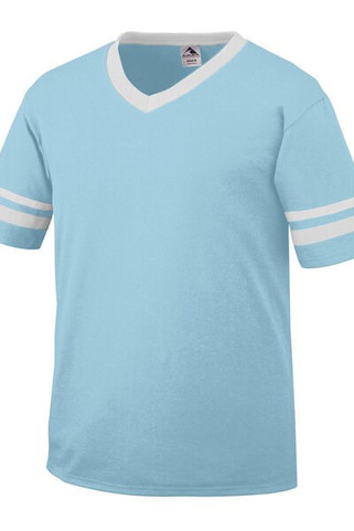 Augusta Sportswear 360 - Remera jersey con mangas con rayas