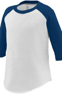 Augusta Sportswear 422 - Remera Jersey de béisbol para niños pequeños