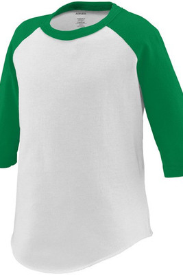 Augusta Sportswear 422 - Remera Jersey de béisbol para niños pequeños