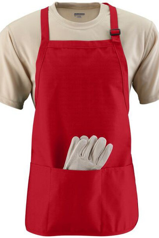 Augusta Sportswear 4250 - Medium Length Apron With Pouch