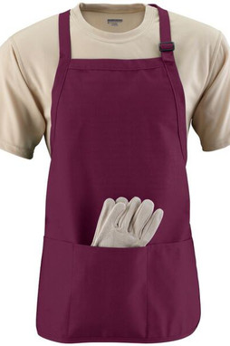 Augusta Sportswear 4250 - Medium Length Apron With Pouch